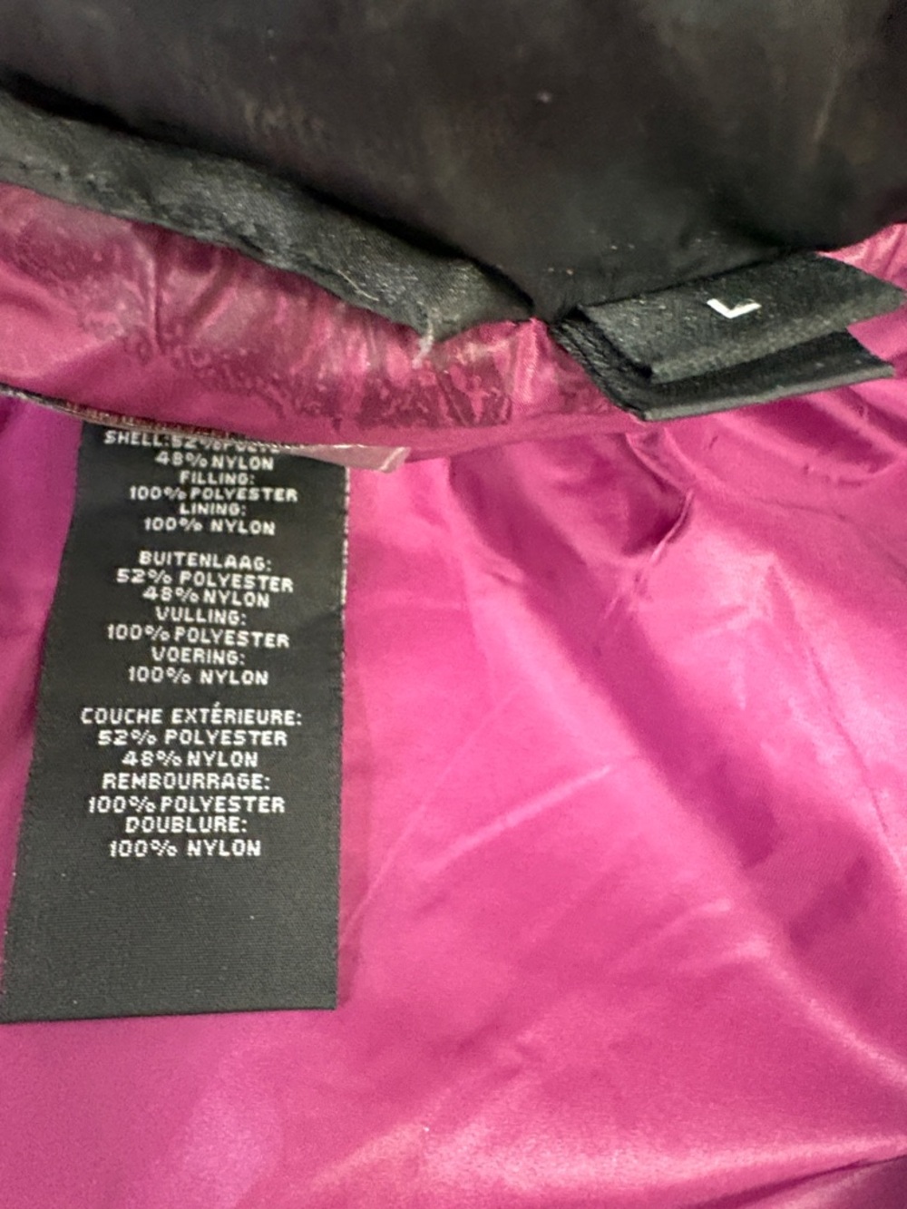 Harley-Davidson Quilted Puffer Vest | Black w/ Purple Accents | Moto Layer L - Picture 7 of 11